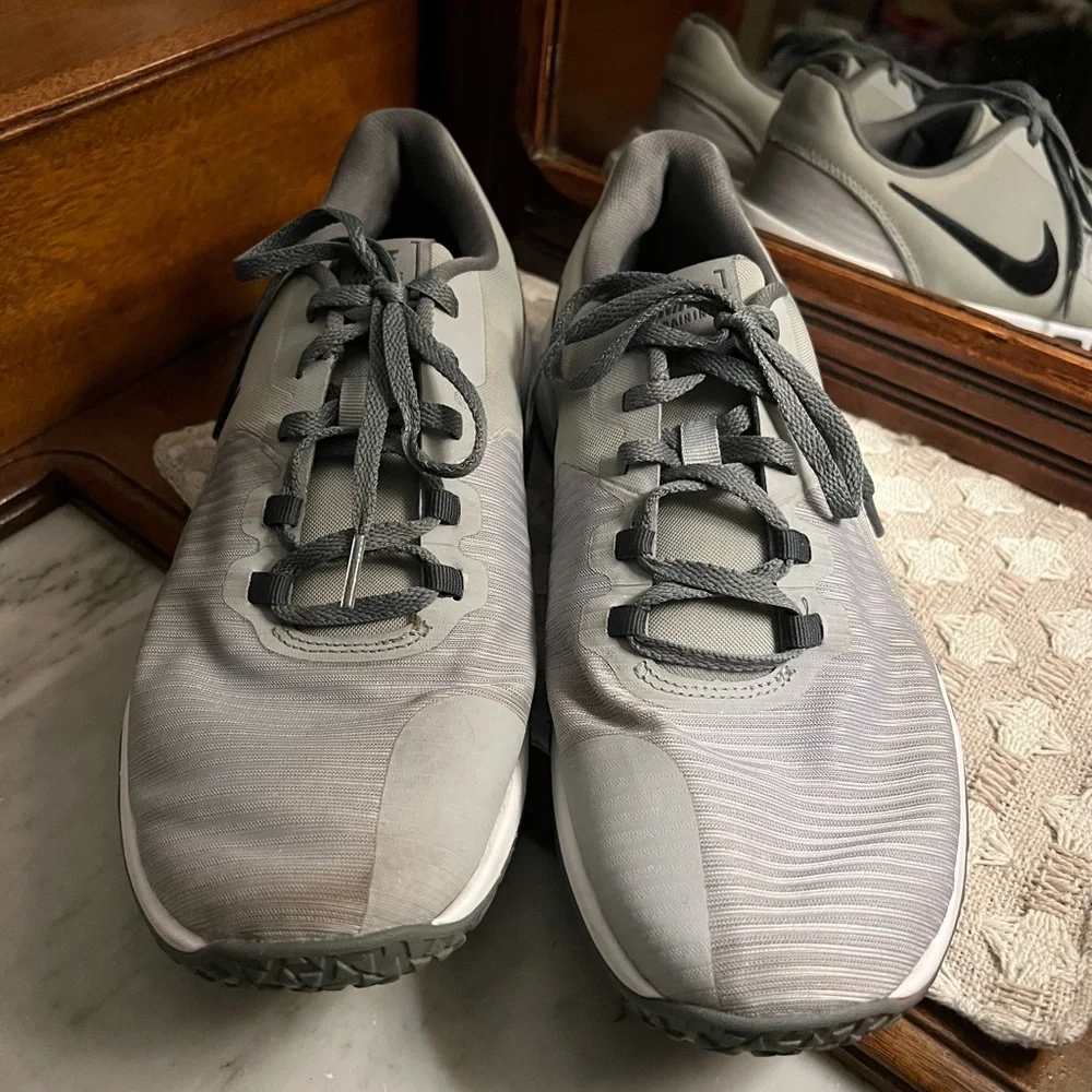 NIKE Classic Flex Control 4 TR3‎ Athletic Casual Sneakers Grey Black Men's 10.5